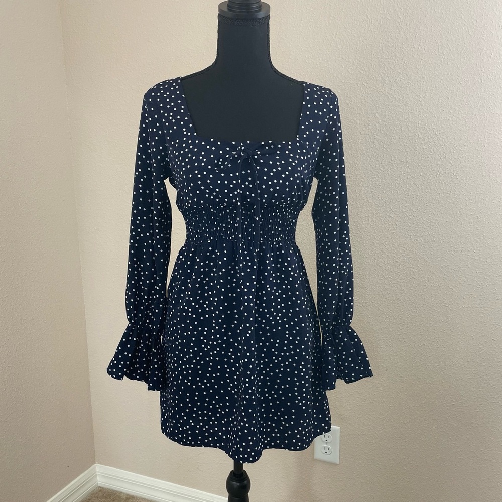 Princess polly polka dot mini dress